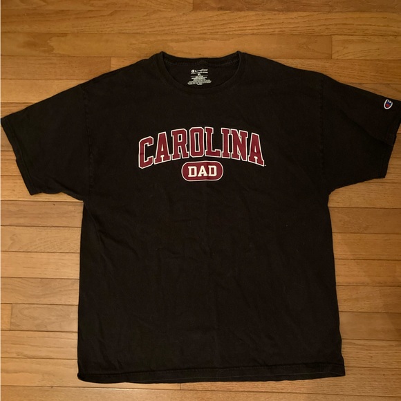 Champion South Carolina Gamecocks Dad Black T-Shirt / USC / Men’s XL - Picture 1 of 5